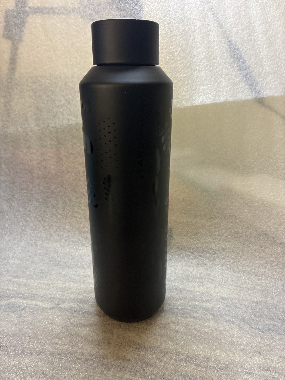 Starbucks Matte Black Stainless Water Bottle